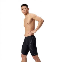 Kąpielówki męskie spodenki kąpielowe Speedo Jammer Printed Movement. Czarne kąpielówki męskie Speedo, m, bez wzorów, z materiału, na fitness i siłownię. Za 291.98 zł.