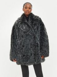 MICHAEL Michael Kors Futro UF4208KF1Q Szary Oversize. Szare futra damskie MICHAEL Michael Kors, m. Za 1,339.00 zł.