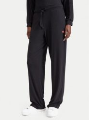 HUGO Spodnie dresowe Heart 50566660 Czarny Relaxed Fit. Czarne spodnie dresowe damskie Hugo, l, bez wzorów, z dresówki. Za 293.99 zł.