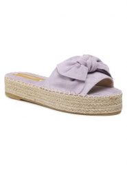 DeeZee Espadryle WSS990-81 Fioletowy. Fioletowe espadryle damskie DeeZee, bez wzorów, z materiału, bez obcasa. Za 35.99 zł.