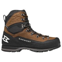 Buty trekkingowe Garmont Nebraska 3 GTX. Brązowe buty trekkingowe męskie Garmont, z materiału, bez zapięcia, trekkingowe. Za 978.00 zł.