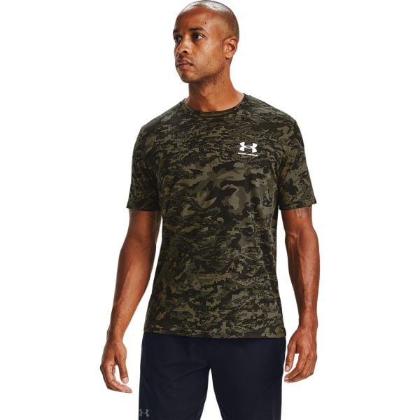 Koszulka treningowa męska Under Armour Abc Camo SS. Białe t-shirty sportowe męskie Under Armour, m, bez ramiączek, do biegania. Za 150.50 zł.