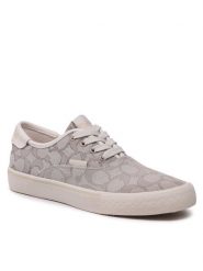 Coach Tenisówki Citysole Skate C2705 Beżowy. Brązowe trampki i tenisówki damskie Coach, bez wzorów, z materiału. Za 579.99 zł.