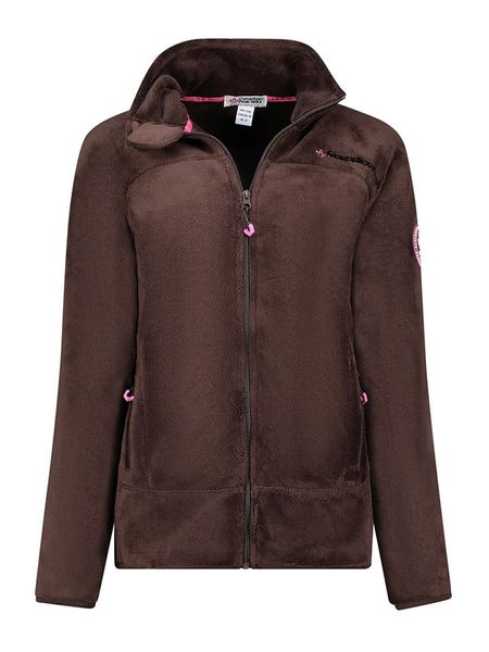 Canadian Peak Kurtka polarowa "Udilas" w kolorze brązowym rozmiar: S. Brązowe kurtki damskie Canadian Peak, s, bez wzorów, z materiału, bez kaptura. Za 105.63 zł.