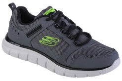Buty do chodzenia męskie Skechers Track Knockhill. Czarne buty fitness męskie Skechers, na fitness i siłownię. Za 249.99 zł.