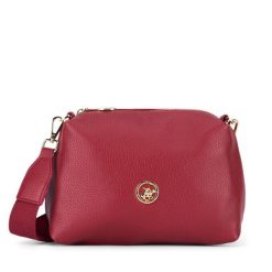 Torebka Beverly Hills Polo Club. Czerwone listonoszki damskie Beverly Hills Polo Club, bez wzorów, bez dodatków. Za 111.99 zł.