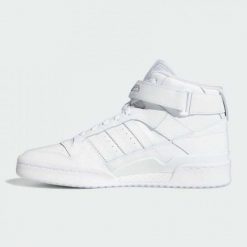Buty adidas Forum Mid M FY4975 białe. Białe buty sportowe na co dzień męskie z gumy, bez zapięcia. Za 714.15 zł.