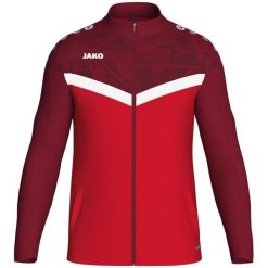 Poliestrowa bluza dresowa Jako Iconic. Czerwone bluzy z kapturem męskie Jako, l, z dresówki. Za 248.95 zł.
