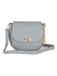 Anna Morellini Skórzana torebka "Iseppa" w kolorze szarym - 24 x 21 x 9 cm rozmiar: onesize. Szare torebki klasyczne damskie Anna Morellini, bez wzorów, z materiału, bez dodatków. Za 260.99 zł.