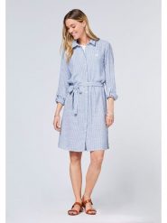Polo Sylt Sukienka w kolorze błękitnym rozmiar: XL. Niebieskie sukienki damskie Polo Sylt, na co dzień, xl, bez wzorów, z bawełny, bez kołnierzyka, bez ramiączek, midi, proste. Za 113.63 zł.