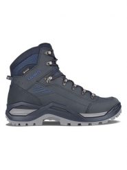 LOWA Skórzane buty turystyczne "Renegade Evo GTX" w kolorze granatowym rozmiar: 44. Niebieskie buty trekkingowe męskie Lowa, z gore-texu, bez zapięcia, outdoorowe, gore-tex. Za 724.78 zł.