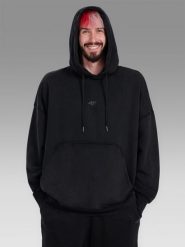 4F Bluza dresowa oversize nierozpinana z kapturem męska 4F x Tomasz Fornal - szara L. Szare bluzy sportowe męskie 4f, z aplikacjami, z dresówki, sportowe, bez kołnierzyka, bez ramiączek. Za 249.99 zł.