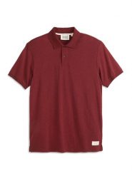 Scotch & Soda Koszulka polo w kolorze bordowym rozmiar: L. Czerwone koszulki polo męskie Scotch & Soda, l, bez wzorów, z bawełny, bez ramiączek. Za 95.99 zł.