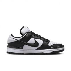 Buty do chodzenia damskie Nike Dunk Low Twist. Białe buty sportowe na co dzień damskie Nike, bez wzorów, z materiału, trekkingowe. Za 499.00 zł.
