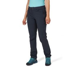 Spodnie softshellowe damskie Rab Women's Incline Pants. Czarne spodnie materiałowe damskie RAB, bez wzorów, sportowe. Za 414.99 zł.
