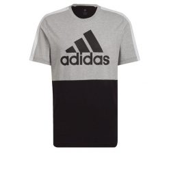 T-shirt z krótkim rękawem męski adidas COLORBLOCK. Czarne t-shirty męskie Adidas, m, bez wzorów, bez kołnierzyka. Za 96.00 zł.