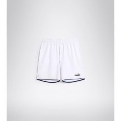 Spodenki męskie Diadora CORE BERMUDA. Białe szorty męskie Diadora, bez wzorów. Za 99.00 zł.