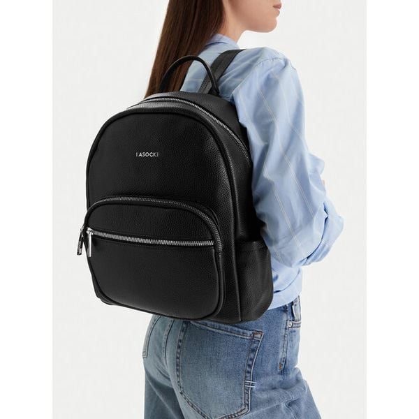 Plecak Lasocki. Czarne plecaki damskie Lasocki, bez wzorów. Za 199.99 zł.