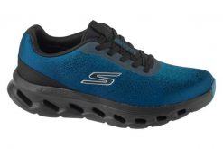 Buty sportowe Sneakersy męskie, Go Walk Glide-Step 2.0 - Vic. Niebieskie buty sportowe na co dzień męskie Skechers, z materiału, bez zapięcia, trekkingowe. Za 299.99 zł.