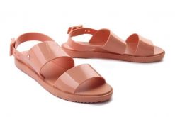 ZAXY 18270 LINK SAND AD beż, sandały damskie. Brązowe sandały damskie Zaxy, bez wzorów, bez obcasa. Za 74.94 zł.