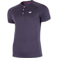 Koszulka polo męska do tenisa TSMF403 - granat. Bielizna termoaktywna męska 4f, m, bez wzorów, z dzianiny, bez ramiączek. W wyprzedaży za 59.99 zł.