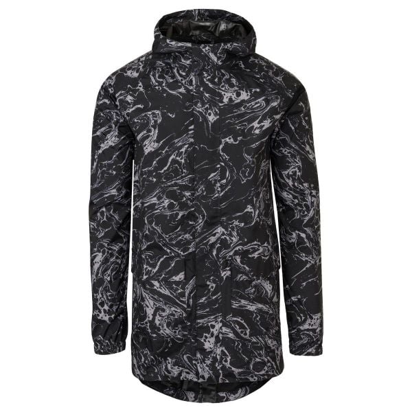 Kurtka przeciwdeszczowa rowerowa unisex Motion szara wodoodporna. Szare kurtki damskie Agu, m, bez wzorów, z materiału, z kapturem. Za 441.70 zł.