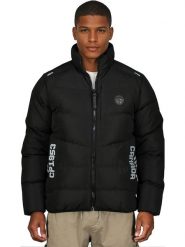 Geographical Norway Kurtka zimowa "Bincent" w kolorze czarnym rozmiar: M. Czarne kurtki męskie Geographical Norway, na zimę, m, bez wzorów, bez kaptura. Za 304.56 zł.