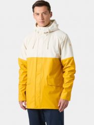 Płaszcz Przeciwdeszczowy Męski Helly Hansen Moss Block. Brązowe płaszcze męskie Helly Hansen, m, bez wzorów, z materiału, klasyczne. Za 669.00 zł.