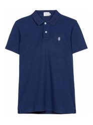 Herrlicher Koszulka polo "Score" w kolorze granatowym rozmiar: S. Niebieskie koszulki polo męskie Herrlicher, s, bez wzorów, bez ramiączek. Za 149.95 zł.