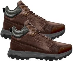 Buty turystyczne męskie Joma TK.AJOFRIN MEN trekkingowe wysokie. Brązowe buty trekkingowe męskie Joma, z gumy, bez zapięcia. Za 199.99 zł.