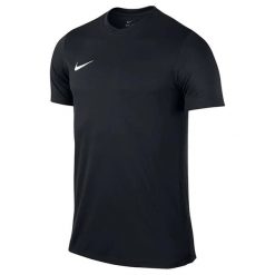 T-shirt sportowy z krótkim rękawem męski Dri-Fit Park 20 Tee. Białe t-shirty męskie Nike, m, bez wzorów, z bawełny, bez kołnierzyka. Za 99.99 zł.