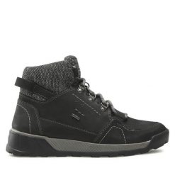 Kozaki Josef Seibel. Czarne buty zimowe męskie Josef Seibel, bez zapięcia. Za 549.99 zł.