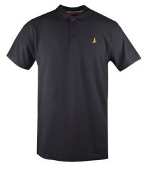Klasyczna, Męska Koszulka Polo - Brave Soul - Grafitowa. Szare koszulki polo męskie Brave Soul, na lato, l, bez wzorów, z bawełny, bez ramiączek. Za 75.00 zł.