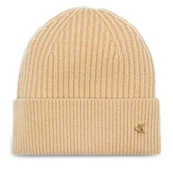 Czapka Calvin Klein. Brązowe czapki zimowe damskie CALVIN KLEIN. Za 169.99 zł.