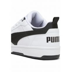Buty sportowe do chodzenia męskie Puma Rebound v6. Białe buty sportowe na co dzień męskie Puma, bez zapięcia, do koszykówki. Za 279.00 zł.