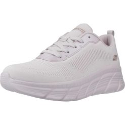 Buty SKECHERS 117385S Fioletowy. Fioletowe buty sportowe na co dzień damskie Skechers, bez wzorów. Za 325.99 zł.