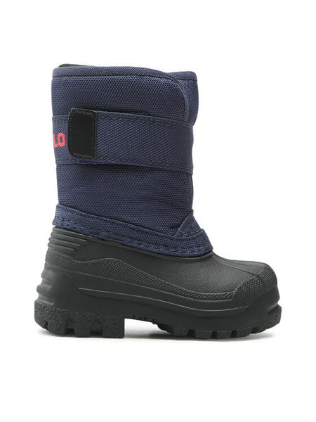 Polo Ralph Lauren Śniegowce Everlee RF103730 M Czarny. Czarne buty zimowe chłopięce Polo Ralph Lauren, z materiału. Za 419.99 zł.