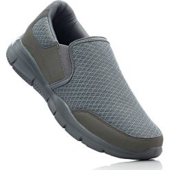 Buty wsuwane z pianką youfoam bonprix jasnoszary. Szare buty sportowe na co dzień męskie bonprix, bez zapięcia. Za 37.99 zł.