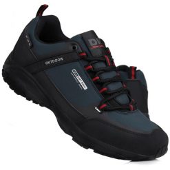 Buty męskie trekkingowe DK PREDATOR. Czarne buty trekkingowe męskie DK, bez zapięcia. Za 169.00 zł.