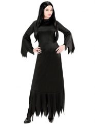 Widmann Sukienka kostiumowa "MORTISIA" w kolorze czarnym rozmiar: XXL. Czarne sukienki damskie Widmann, na karnawał, xxl, bez wzorów, bez kołnierzyka, bez ramiączek. Za 43.57 zł.