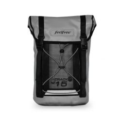 Wodoodporny plecak Track 15L. Szare plecaki damskie FEELFREE, bez wzorów, z materiału, sportowe. Za 469.00 zł.