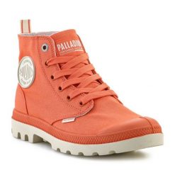 Buty Palladium Pampa Duo Chrome 74470-813-M pomarańczowe. Brązowe buty sportowe na co dzień męskie bez zapięcia. Za 435.61 zł.