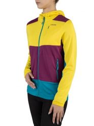 Bluza do biegania z kapturem damska Viking Tacoma Hoodie Lady. Fioletowe bluzy sportowe damskie VIKING, m, bez wzorów, z elastanu, bez ramiączek, z kapturem. Za 167.90 zł.