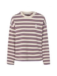 ARMEDANGELS Bluza Kobiety Bawełna (100%) biały|niebieski|czerwony, S. Białe bluzy bez kaptura damskie ARMEDANGELS, s, z bawełny. Za 449.95 zł.