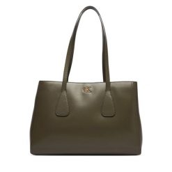 Torebka Calvin Klein. Zielone torebki klasyczne damskie CALVIN KLEIN, bez wzorów, bez dodatków. Za 649.99 zł.