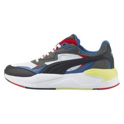Buty do chodzenia męskie Puma Xray Speed. Białe buty sportowe na co dzień męskie Puma, z materiału, bez zapięcia, trekkingowe. Za 229.00 zł.