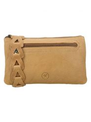 HIDE & STITCHES Skórzana torebka w kolorze jasnobrązowym - 21 x 12 x 2 cm rozmiar: onesize. Brązowe torebki klasyczne damskie HIDE & STITCHES, bez wzorów, z materiału, bez dodatków. Za 173.99 zł.