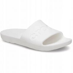 Klapki Dla Dorosłych Crocs Slide. Zielone klapki i japonki męskie Crocs, z materiału. Za 119.99 zł.