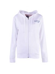 North Sails Bluza | 90 2267 000 | Hooded Full Zip W/Graphic | Kobieta | Biały. Białe bluzy z kapturem damskie North Sails, xxs, z bawełny. W wyprzedaży za 169.00 zł.