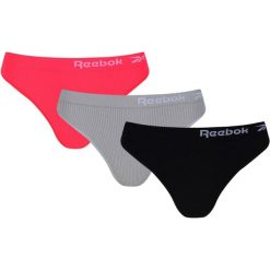 Majtki damskie figi Reebok Kamila 3pak. Figi damskie Reebok, l, bez wzorów, z elastanu. Za 81.00 zł.